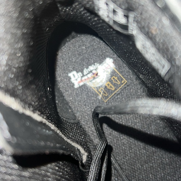 Dr. Martens Kids Shoes - Black with Pink Floral - Picture 4 of 4